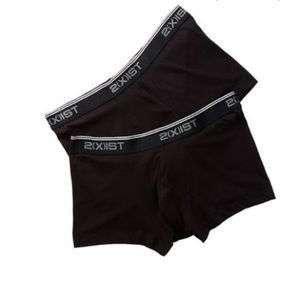 2xist NEW Mens No Show Trunk - Pack of 2